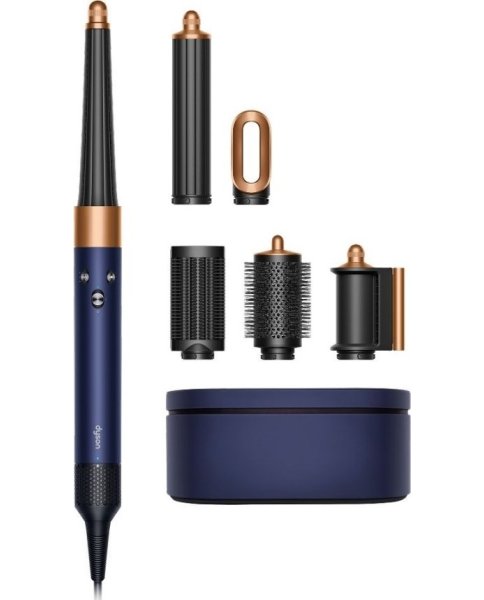 Dyson Airwrap i.d. HS08 ヘアスタイラー ケース付 Стайлер Dyson HS08 Airwrap I.D. Straight+Wavy Prussian Blue/Rich